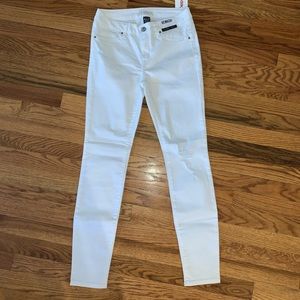 NWT Rewash Brand White Distressed High Waist Ultra Stretch Jegging Size 5